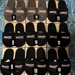 Balenciaga Furry Slides