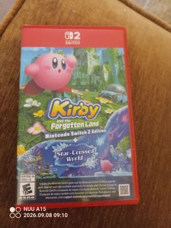 Kirby and the Forgotten Star-Crossed World  Land Nintendo Switch 2 Edition
