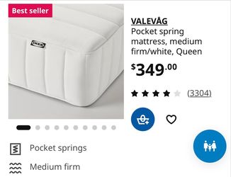 IKEA bed mattress QUEEN size