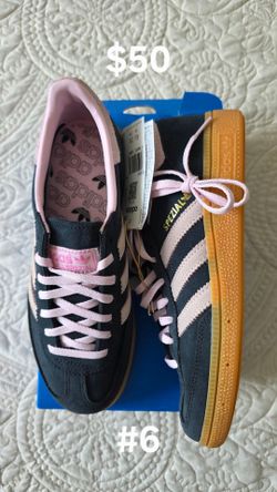 Adidas Handball Spezial Sneakers Navy Pink Size 6