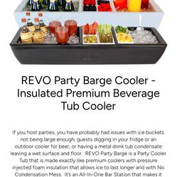 Revo Party Barge Cooler New In Box