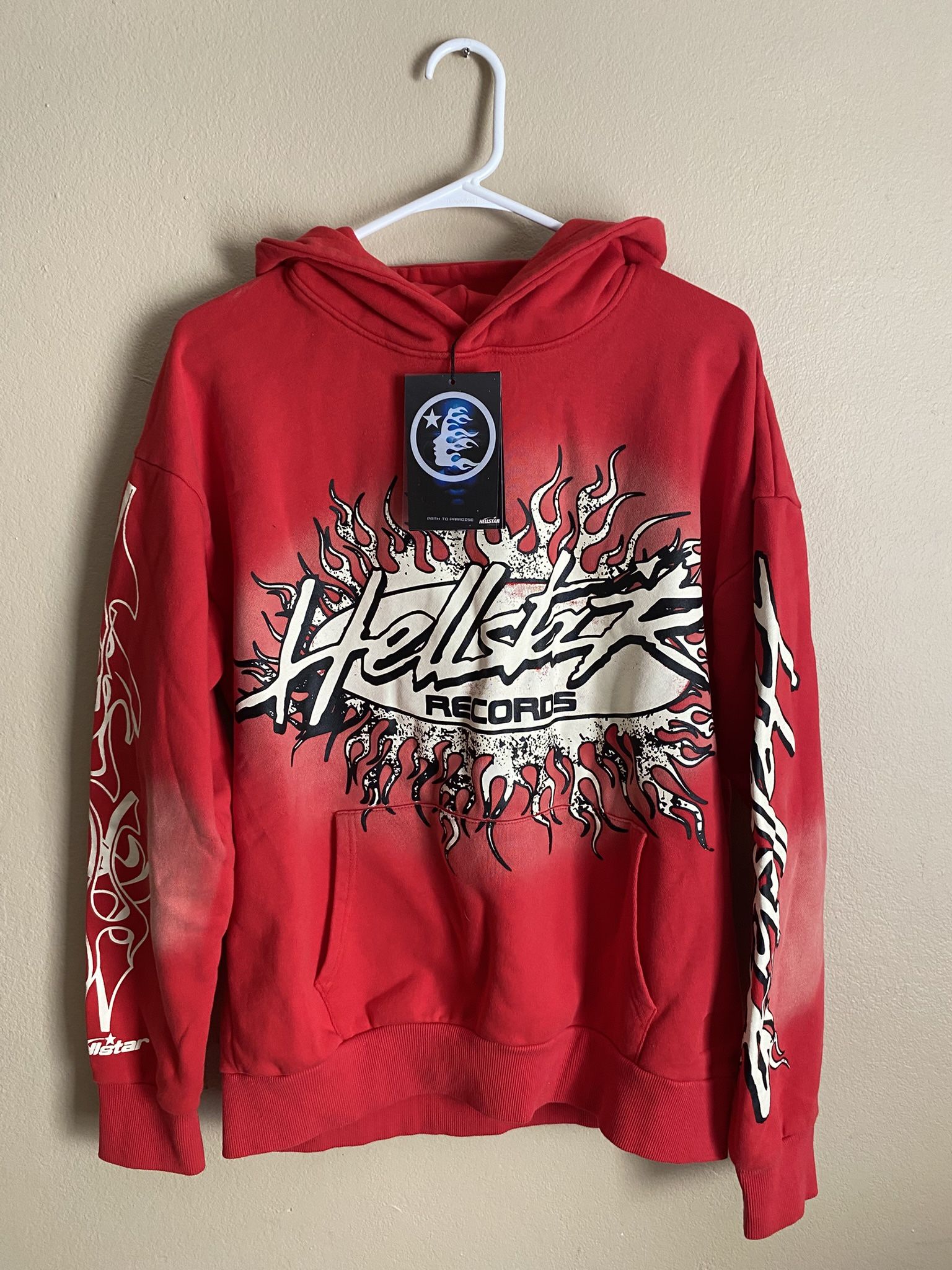 red hellstar records hoodie