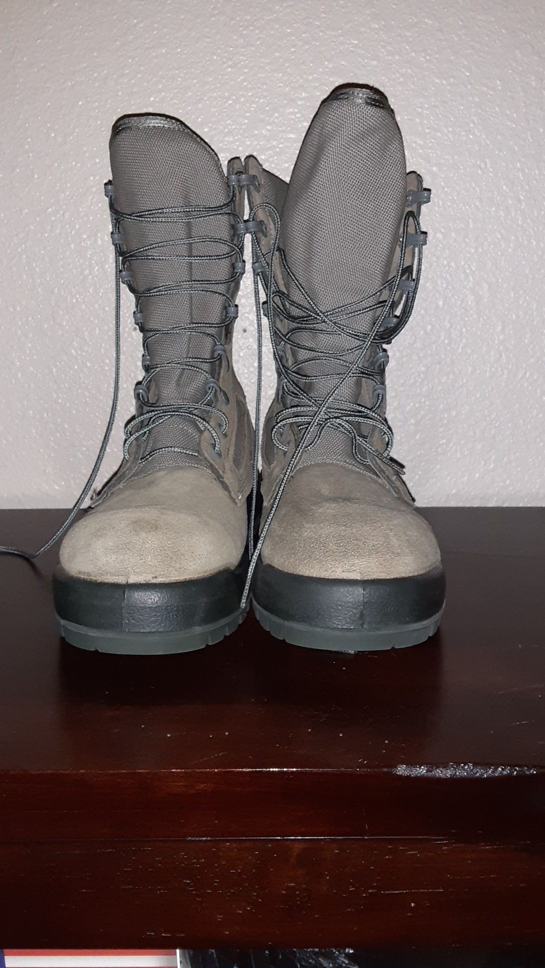 Army work boots