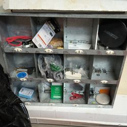 Metal Square Cubby Holder Organizer 12 Boxes