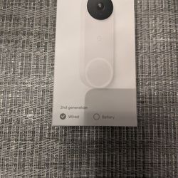 Google Nest wired Camera  Doorbell