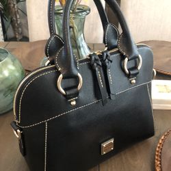 Dooney & Bourke Saffiano Cameron Satchel