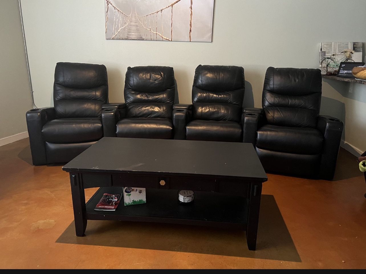 Black Coffee table