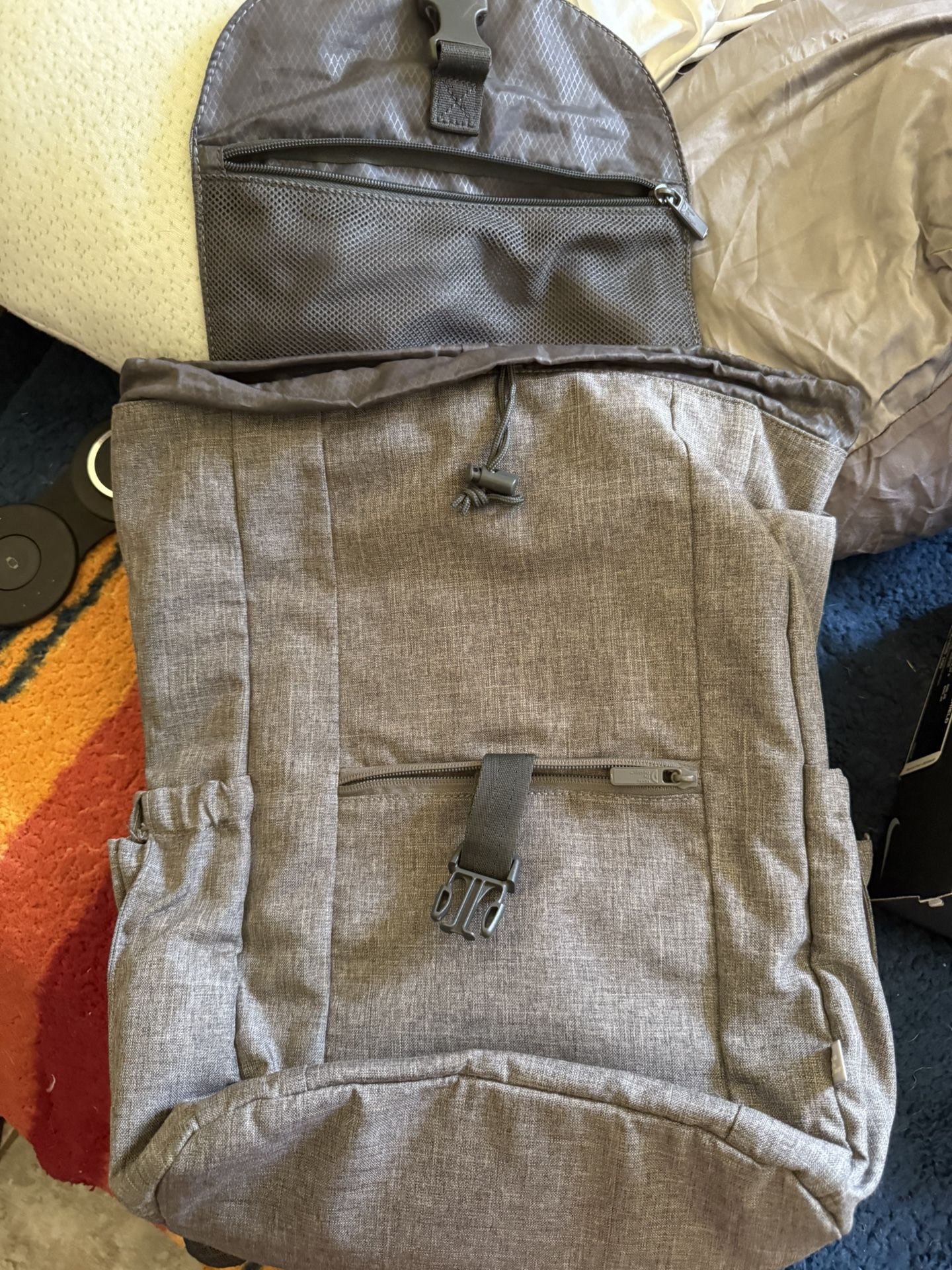 Grey Backpack
