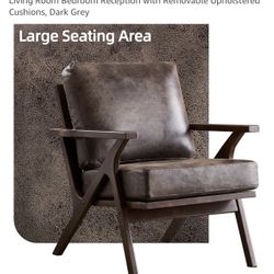 INZOY AMAZON Mid Century Modern Chair Set Of 2 Unopened