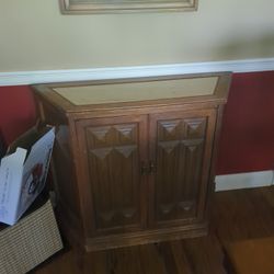 Mirror And Sideboard 
