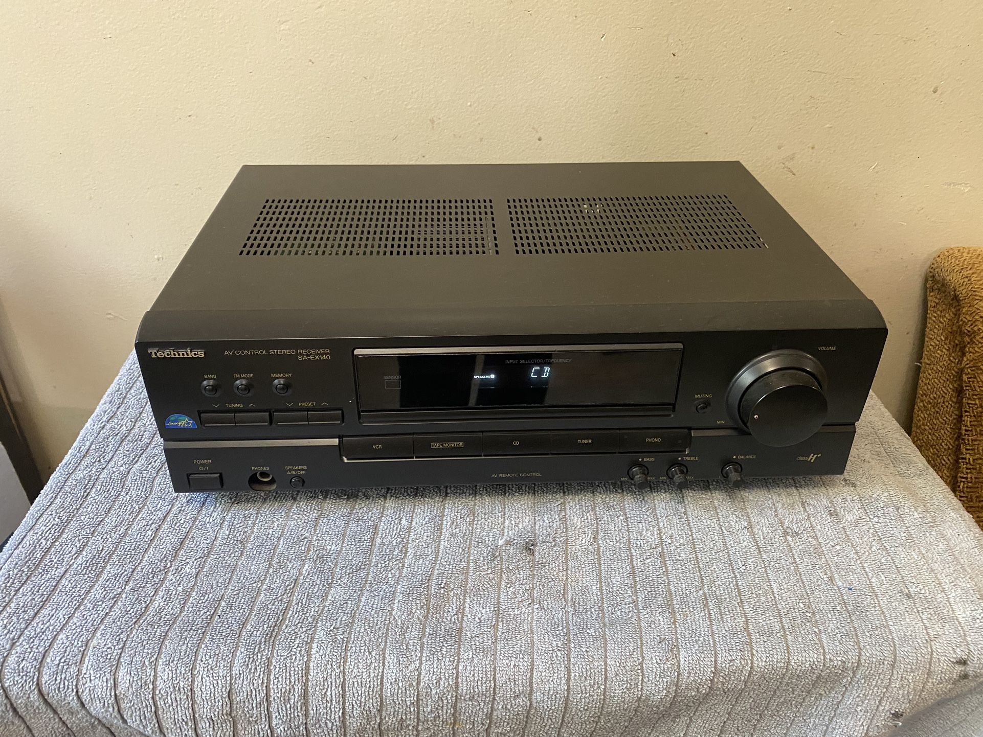 Technics SA-EX140 AV Control Amplifier Hi-Fi Stereo Receiver No Remote