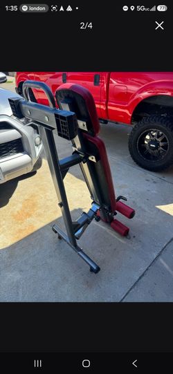 Adjustable Decline Weight Bench with Leg Roller