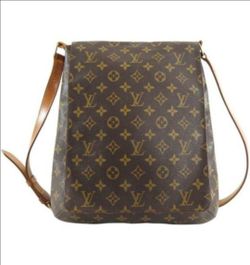 Louis Vuitton Monogram Canvas Crossbody Bag