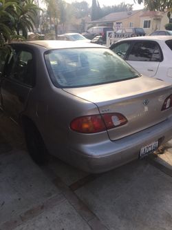 Toyota Corolla part’s 1998 to 2000
