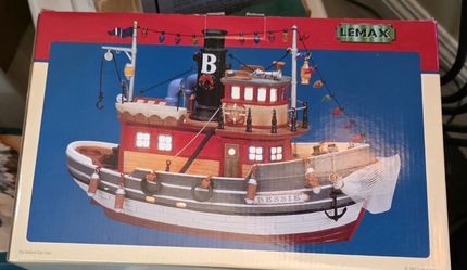 Bessie Tug - Boat  Lemax Village Collection