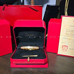 Full Ice LOVE BRACELET 