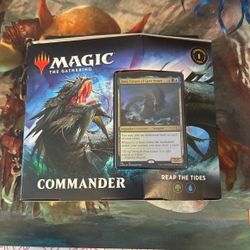 MTG Reap The Tides Commander Deck 2020 Commander Legends FACTORY SEALED!