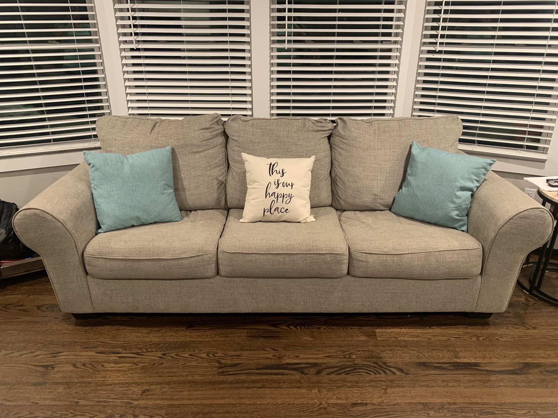ASHLEY EXCLUSIVE - Belcampo Sofa, Oversized chair and Ottoman