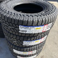 235/75r15 Falken Rubitrek AT Tires For Sale