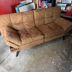 Brown Futon Couch