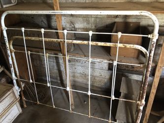Vintage Iron Bed Frame