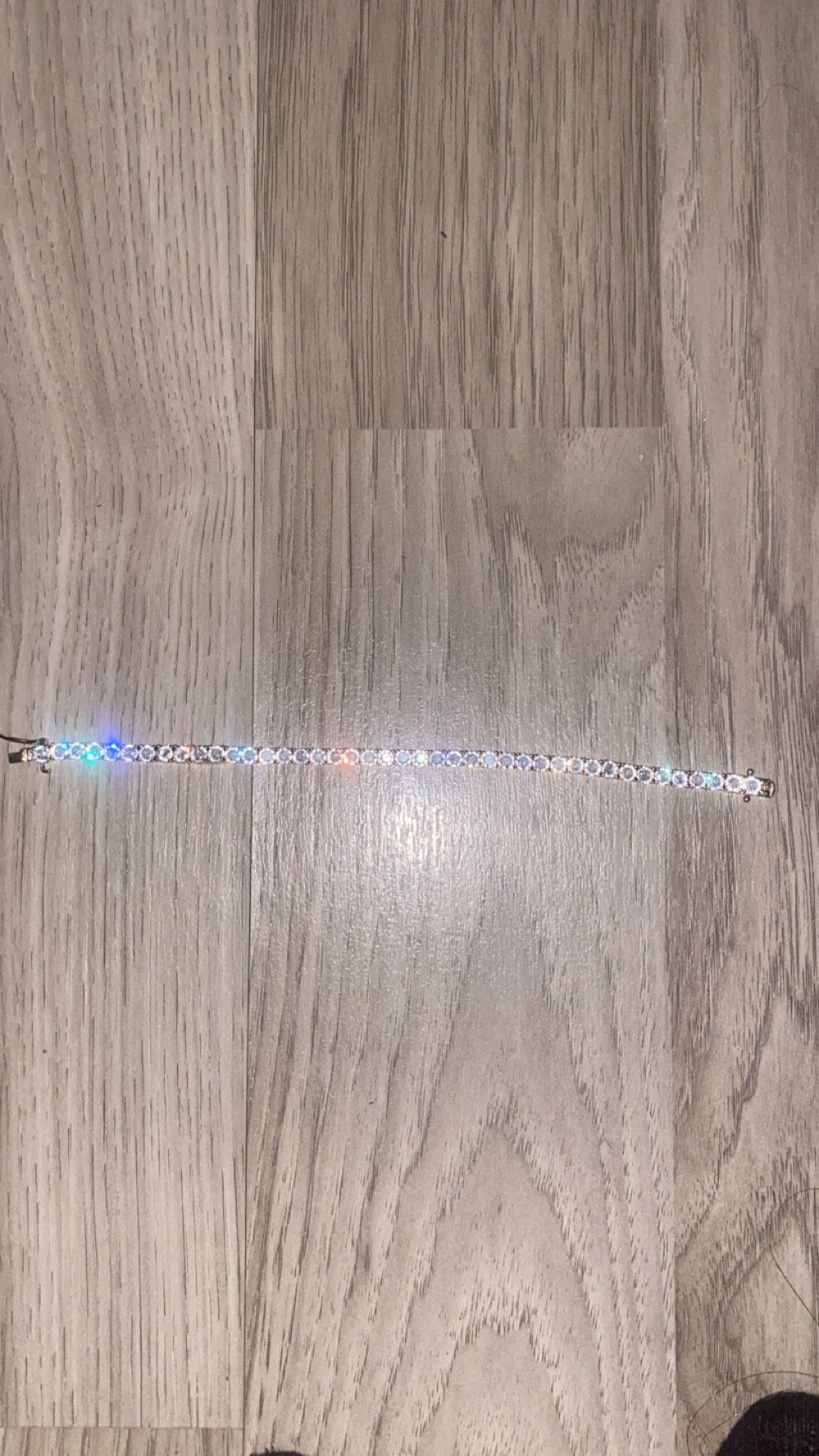 14k Gold Moissanite Tennis Bracelet