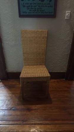 Wicker chair