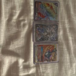 3 Pokemon Cards 