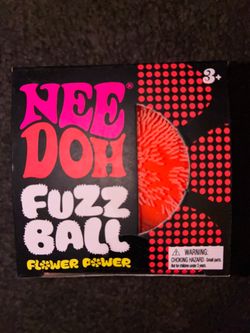 New Needoh fuzzball orange