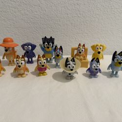 Lot Bluey & Friends Figure