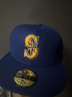 Seattle Mariners Royal Blue Fitted Hat