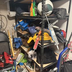 Garage Rack Metal And Particle Board 