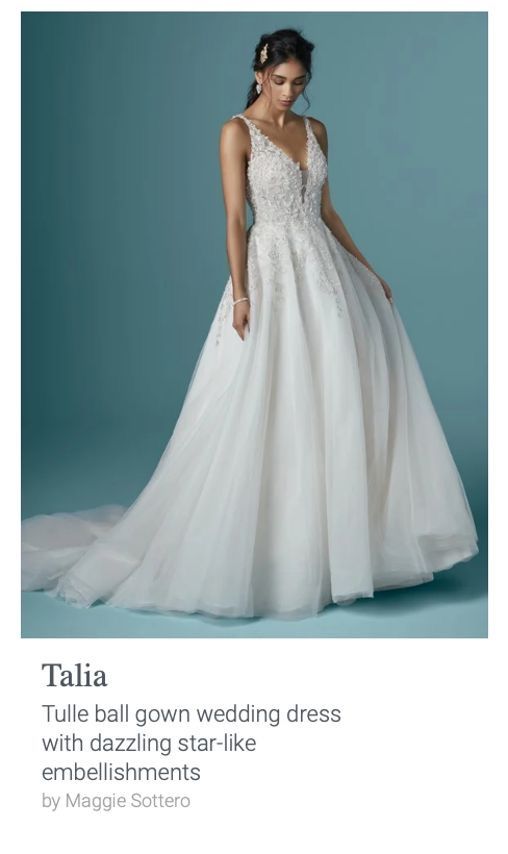 Maggie Sottero Talia Wedding Dress Size 10