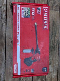 Craftsman  battery powered v20 350 PSI power pressure washer