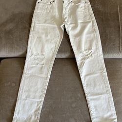Abercrombie & Fitch White Jean 29/30