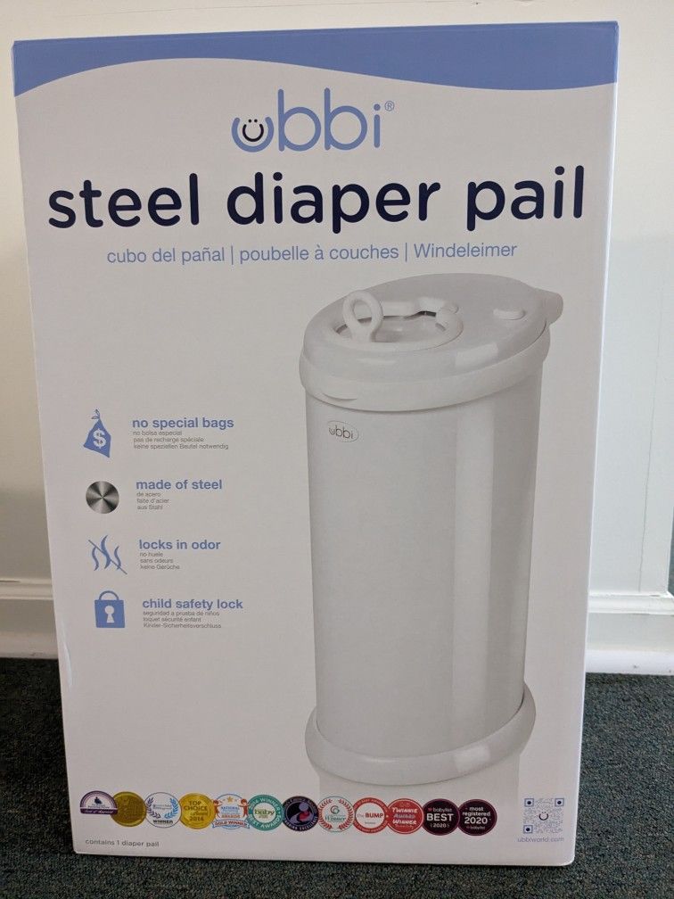 UBBI steel diaper pail