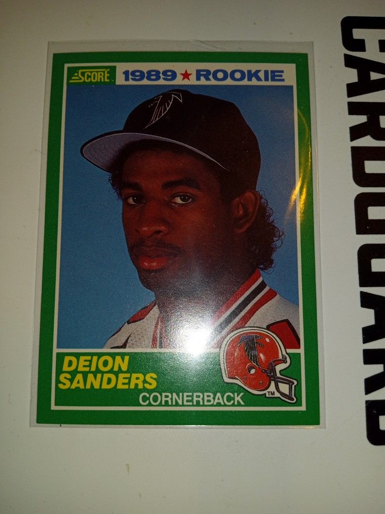 1989 Deion Sanders Score Rookie Card