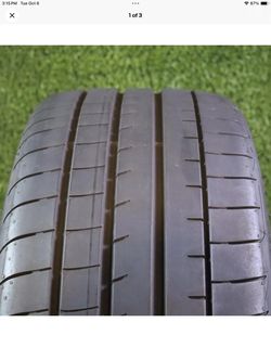 235 35R19 Goodyear Eagle F1 Super Sport with 95% Tread 8/32 91Y SKU 28061 Grade A Tires