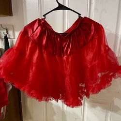 Red tutu Halloween 