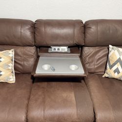 Leather Theater Chair