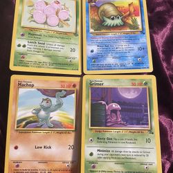 RARE 1995-99s Pokemon Cards 