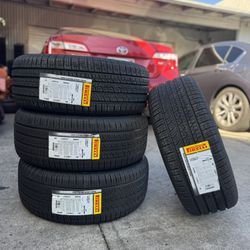 215/55/17 PIRELLI PZERO ALL SEASON NEW TIRES ALL 4 SPECIAL DEAL ‼️✅⚠️Installed And Balanced Included Llantas Nuevas 