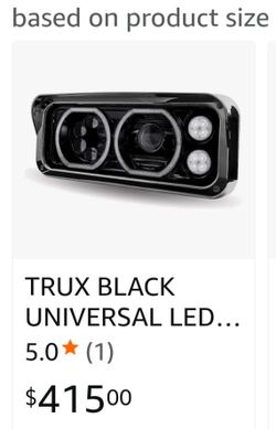 UNIVERSAL LED PROJECTOR HEADLIGHT