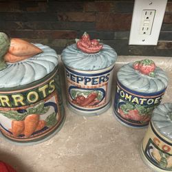Vintage Cannister Set