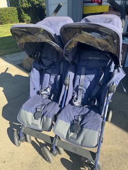 Maclaren double stroller
