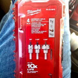 Milwaukee hole saw set stainless steel