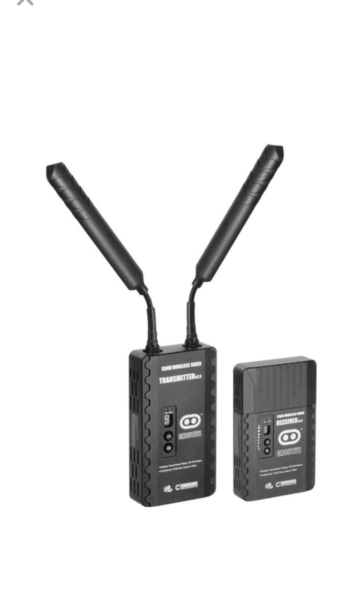 CINEGEARS Ghost-Eye 150M V2 Wireless HDMI/3G-SDI Transmission Kit (984') with hard case