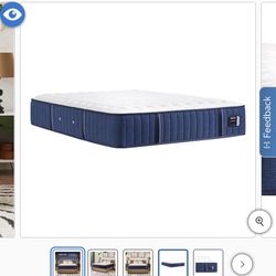 Kirkland Signature Mattress with Nectar Premier Wood Platform King Bed Frame