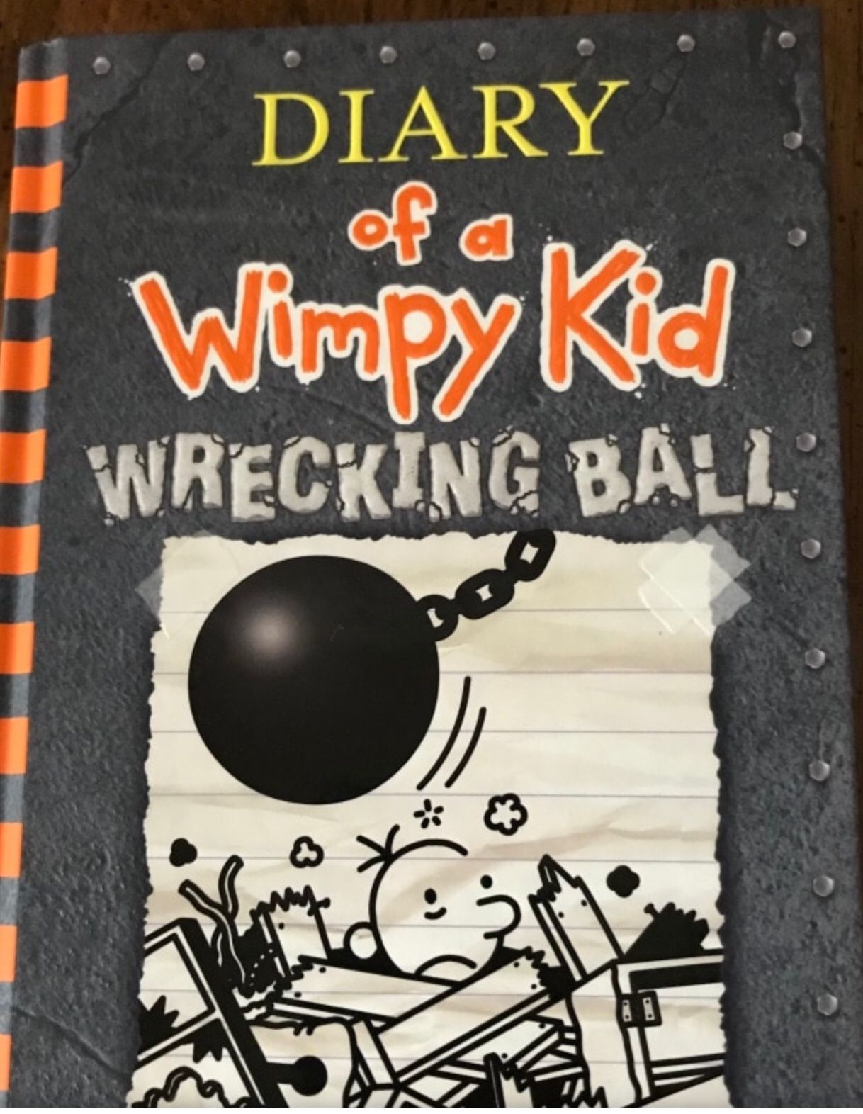 “Diary of a wimpy kid – wrecking ball” chpt book