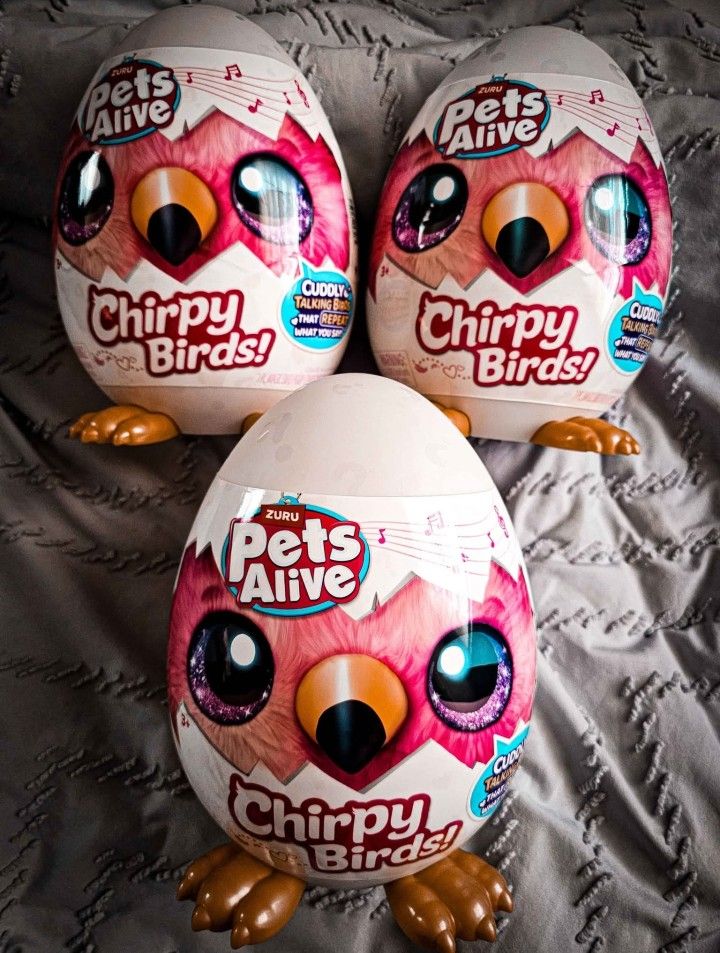 Brand New! Pets Alive Chirpy Bird